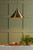 Rufus Antique Brass Single Pendant Light