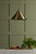 Rufus Antique Brass Single Pendant Light