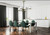 Maytoni Nostalgia 6 Light Black with Brass and Opal Glass Pendant Light - Clearance 