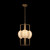 Maytoni Marmo 3 Light Gold and White Marble Pendant Light - Clearance 
