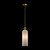 Maytoni Antic Opal Glass with Brushed Brass Pendant Light - Clearance 