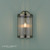 Laura Ashley Lighting Harrington Antique Brass and Glass Wall Light - Clearance 