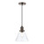 Laura Ashley Lighting Isaac Industrial Nickle Single Pendant Light - Clearance 