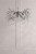 Laura Ashley Lighting Willow 3 Light Satin Pewter with Crystal Pendant Light - Clearance 