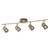 Searchlight Samson 4 Light Antique Brass Ip44 Bathroom Spotlight - Clearance 