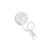 Ideal-Lux Focus1 AP White Flexible LED Wall Spotlight - Clearance 