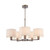 Endon Lighting Daley 5 Light Antique Bronze with Marble Faux Shades Pendant Light - Clearance 