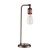 Endon Lighting Hal Aged Pewter and Copper Table Lamp - Clearance 