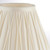 Endon Lighting Chatsworth 8 Inch Box Pleat Ivory Silk Shade Only - Clearance 