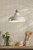 Pussywillow Antique Brass with White Ceramic Shade Pendant Light