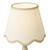 Spool Taupe with Natural and Taupe Shade Table Lamp