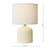 Gigi Cream with White Shade Twin Pack Table Lamp