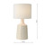 Dar Lighting Inci Cream with Ivory Shade Twin Pack Table Lamp 
