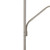 Dar Lighting Osbert Mother & Child 2 Light Satin Nickel with Adjustable LED Floor Lamp 