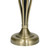 Dar Lighting Bybliss 4 Pack Antique Brass with Gold Shade Table Lamp 