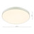 Essien White Acrylic IP44 LED Bathroom Ceiling Light