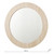 Dar Lighting Ioana Travertine Effect 80cm Round Mirror 
