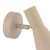 Arnel Satin Taupe Adjustable Wall Spotlight