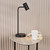 Dar Lighting Thierry Matt Black Adjustable Spotlight Table Lamp 