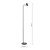 Dar Lighting Thierry Matt Black Adjustable Spotlight Floor Lamp 