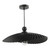 Dar Lighting Bouvier Matt Black Easy Fit Pendant Light 