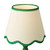 Dar Lighting Spool Green with Natural and Green Shade Table Lamp 