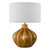 Dar Lighting Amrita Caramel and Antique Brass Base Only Table Lamp 