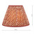 Dar Lighting Esther Red Cotton Empire 30cm Shade Only 