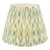 Dar Lighting Ikat Soft Green Cotton Empire 40cm Shade Only 