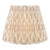 Dar Lighting Ikat Taupe Cotton Empire 40cm Shade Only 