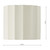 Dar Lighting Noura Ivory Linen Drum Shade 18cm Only 