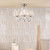Dar Lighting Rimaz 3 Light Polished Chrome and Clear Ribbed Diffuser IP44 Bathroom Ceiling Light 