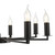 Dar Lighting Tyler 8 Light Matt Black Chandelier 