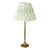 Dar Lighting Lydian Antique Bronze with Soft Green Shade Table Lamp 
