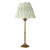 Dar Lighting Lydian Antique Bronze with Soft Green Shade Table Lamp 