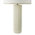 Dar Lighting Idella Taupe with White Shade Table Lamp 