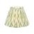 Dar Lighting Ikat Soft Green Cotton Empire 30cm Shade Only 