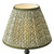 Dar Lighting Siyanda Satin Black with Green Shade Table Lamp 