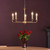 Dar Lighting Favian 8 Light Matt Bronze Fitting Chandelier 