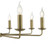 Dar Lighting Favian 8 Light Matt Bronze Fitting Chandelier 
