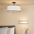 Dar Lighting Jemima White Frosted Acrylic with White Easy Fit Shade Only