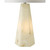 Dar Lighting Paget Matt Antique Brass and Alabaster Base Only Table Lamp 