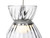 Firstlight Products Royale Chrome with Clear Glass LED Pendant Light 