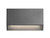 Firstlight Products Remo Graphite Resin 10cm LED Wall and Step Light 