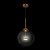 Maytoni Cometa Brushed Gold with Clear Glass LED Pendant Light - Clearance 