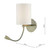 Feta Antique Brass LED Wall Light Base Only