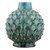 Dar Lighting Edlyn Blue Reactive Glaze Base Only Table Lamp - Clearance 