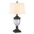 Quoizel Dennison Palladian Bronze with Tan Shade Table Lamp - Clearance 