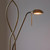 Endon Lighting Monaco 2 Light Antique Brass Mother and Child Floor Lamp - Clearance 