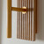 Endon Lighting Grove Stained Beechwood with Clear Ribbed Diffuser Wall Light 